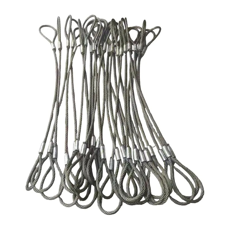 Oculus Slings Explicavit: Filum Funis Genera, Ferrules, Press Tonnagium et Tutus Electio